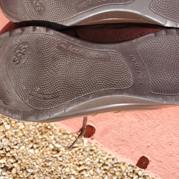 SAS Walk Easy Genuine Leather Lace-up Sz. 9 Shoe - Picture 10 of 12